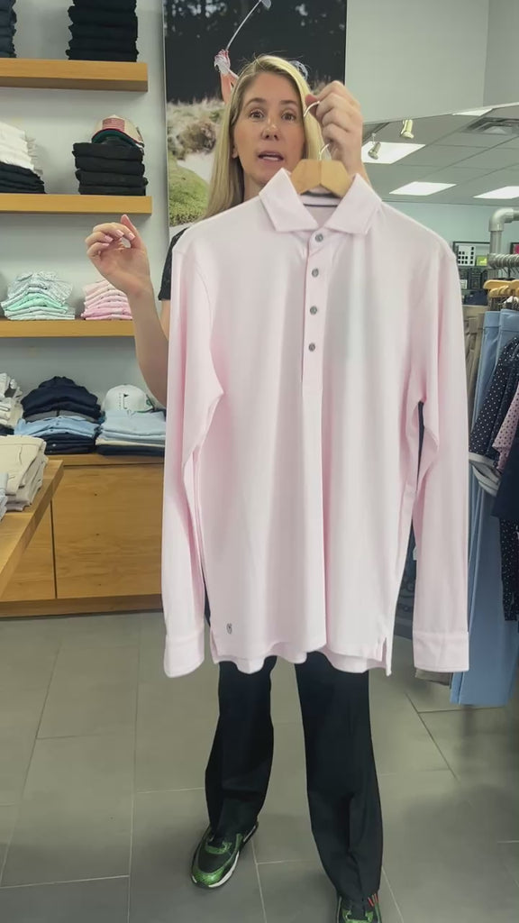 Rosemary Long Sleeve Omaha Polo Greyson Clothiers