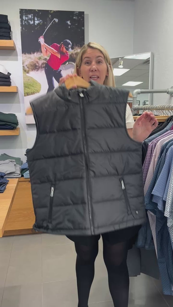 Aries Channel Quilted Vest - Shepherd | Greyson Clothiers