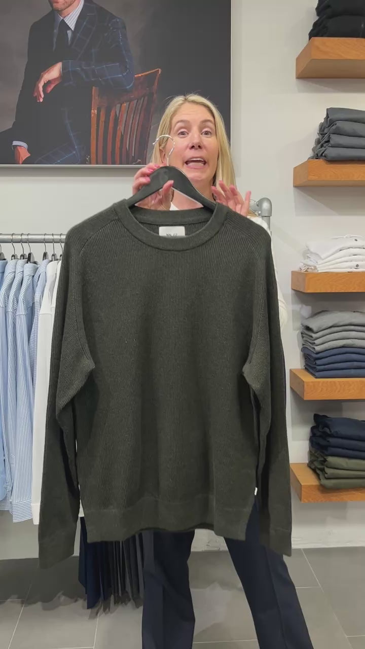 Kevin Sweater Army Green NN07 