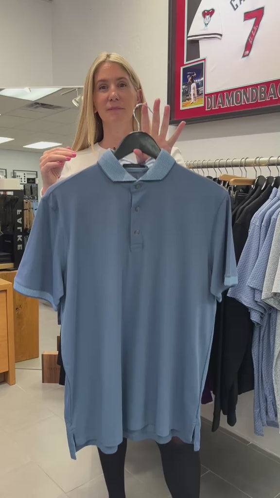 Cherokee Polo Vintage Indigo Greyson Clothiers