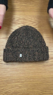 Chunky Wool Blend Beanie - Demitasse NN.07