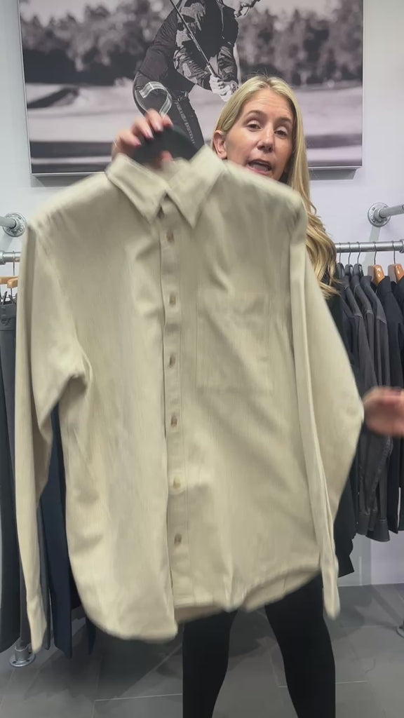 Cohen flannel shirt off white NN07