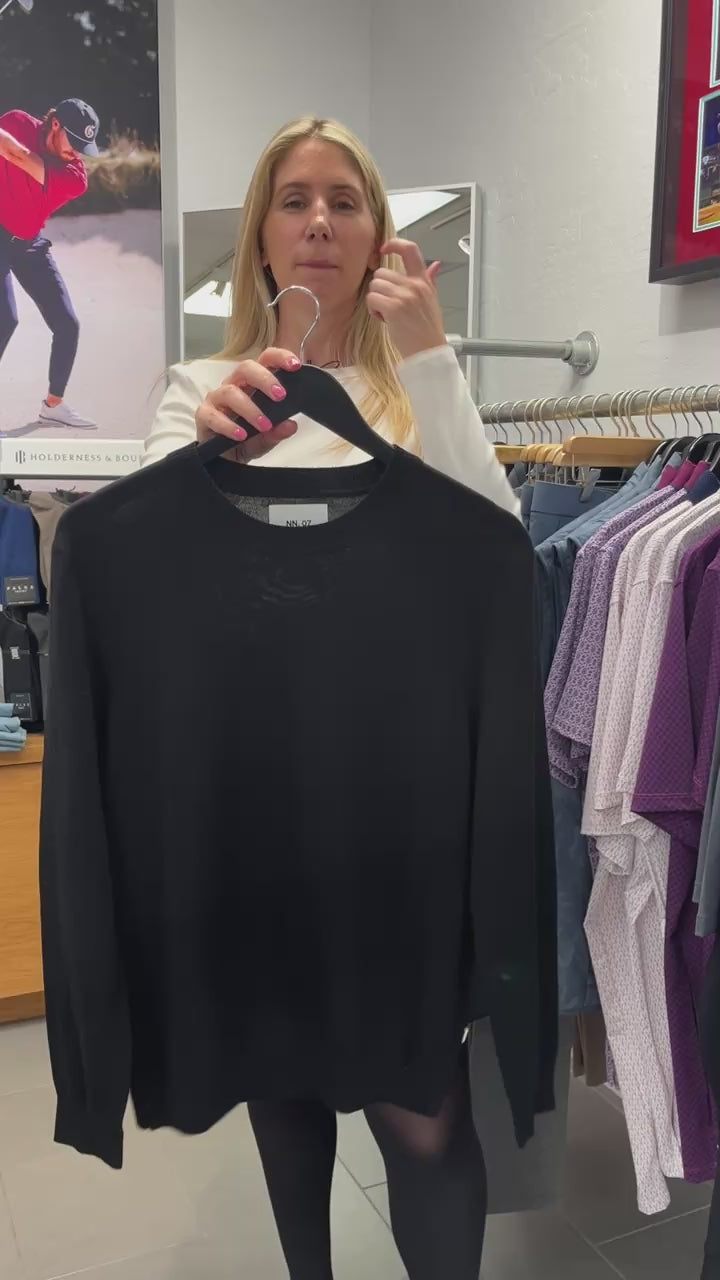 NN07 Ted Light Weight Sweater Black