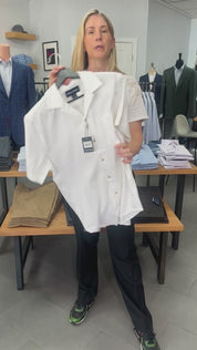 White Palmer Camp Shirt Mizzen + Main