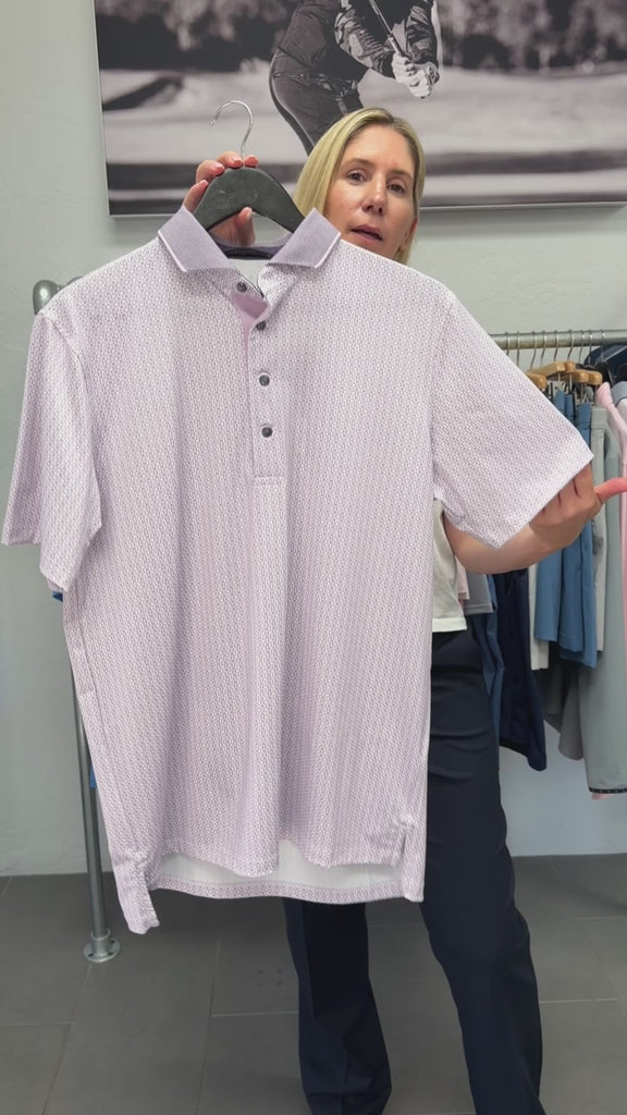 Phantom Echos Short Sleeve Polo Highland Greyson Clothiers