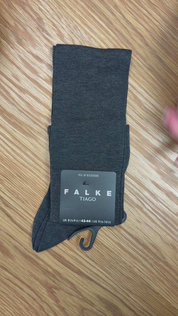 falke charcoal dress sock
