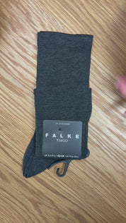 falke charcoal dress sock