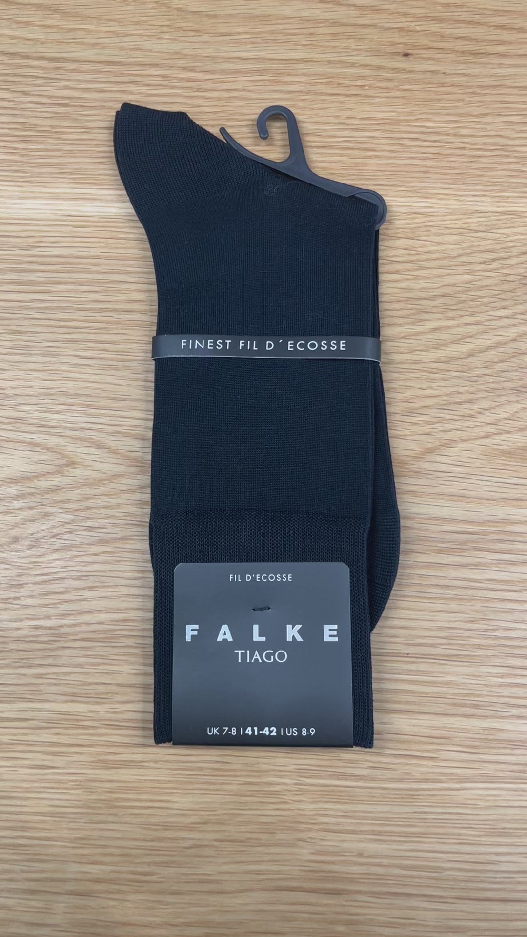 Falke dark navy dress sock