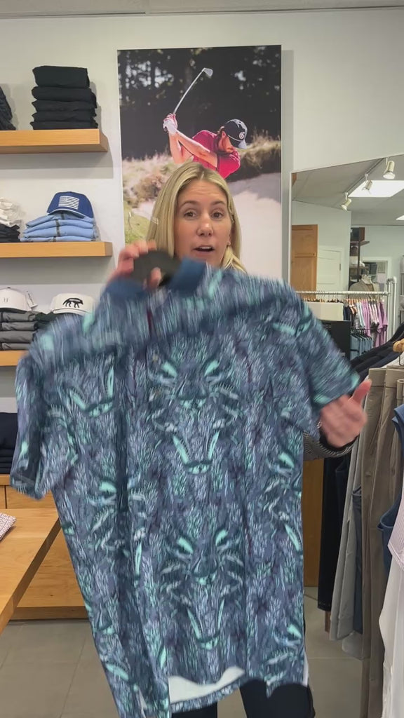 Marlin Curiosities Short Sleeve Polo Greyson Clothiers 