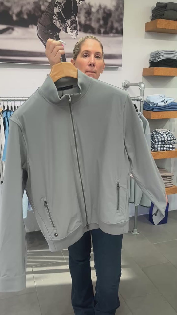 Montauk Bomber Jacket Slate Greyson Clothiers 