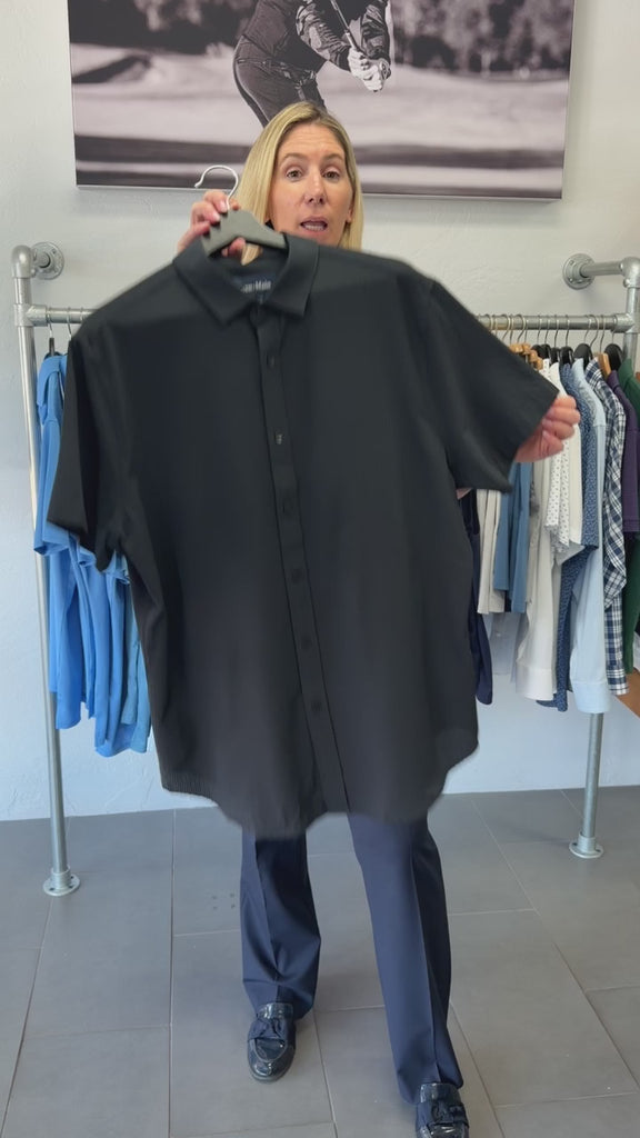 Porter Short Sleeve Black Mizzen+Main