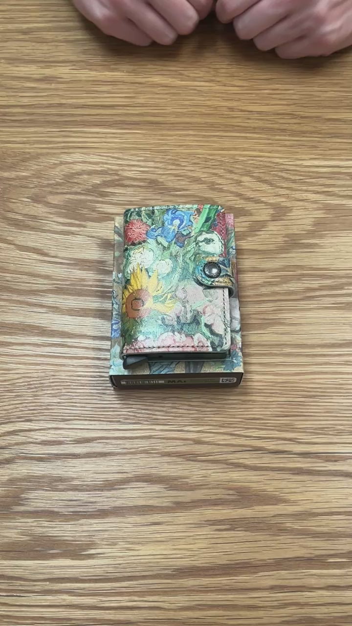 Miniwallet Art Flowers Bouquet Green Secrid Wallets