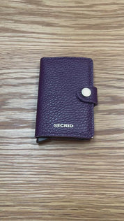 Miniwallet Pebble Grape Secrid Wallets