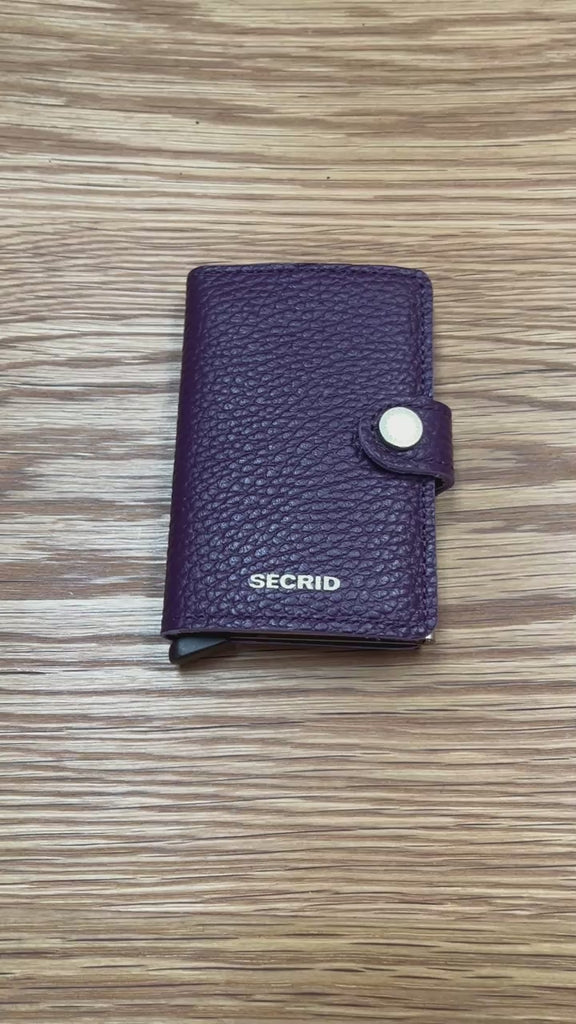 Miniwallet Pebble Grape Secrid Wallets