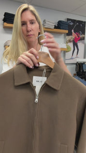 Arlo Brushed Wool Blend Jacket Desert Clay NN.07