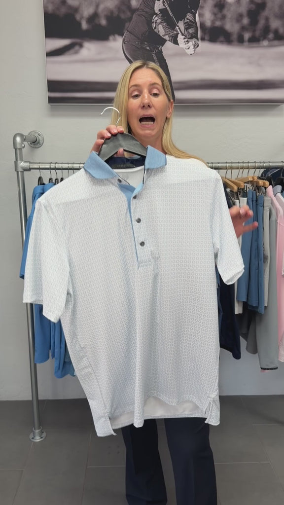Icon Edge Short Sleeve Polo Arctic Greyson Clothiers