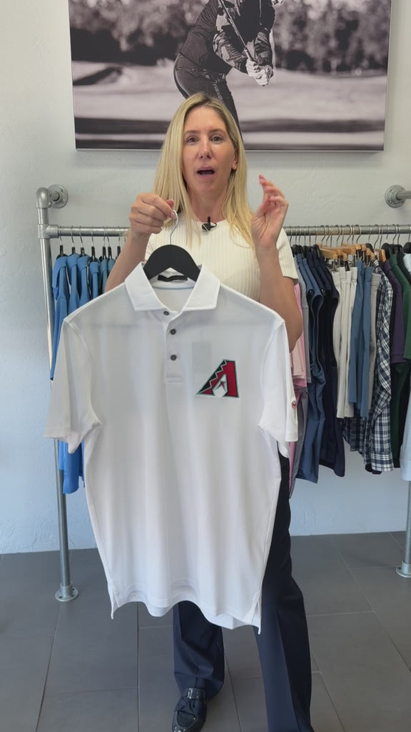 Arizona Diamondbacks Omaha Polo Arctic Greyson Clothiers