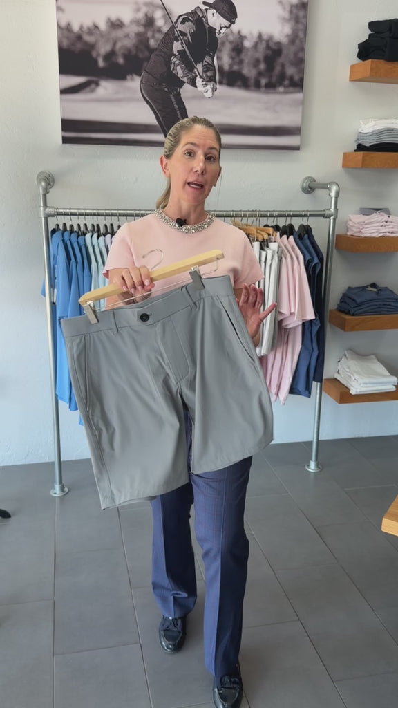Montauk Performance Short 8" Slate Greyson Clothiers