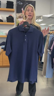 Greyson Clothiers Short Sleeve Omaha Polo in Maltese