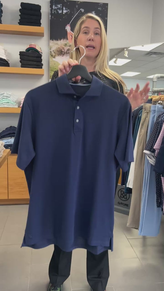 Greyson Clothiers Short Sleeve Omaha Polo in Maltese