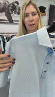 Eternal Bond Short Sleeve Polo Arctic Greyson Clothiers video