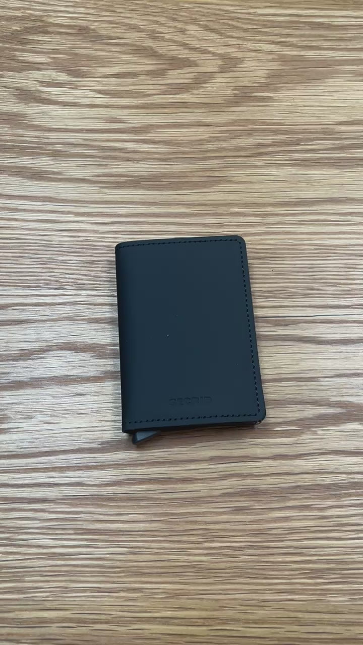 Slimwallet Matte Black Secrid Wallets