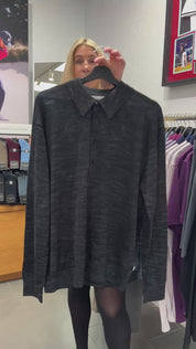 Raymond Long Sleeve Polo in Black from NN. 07