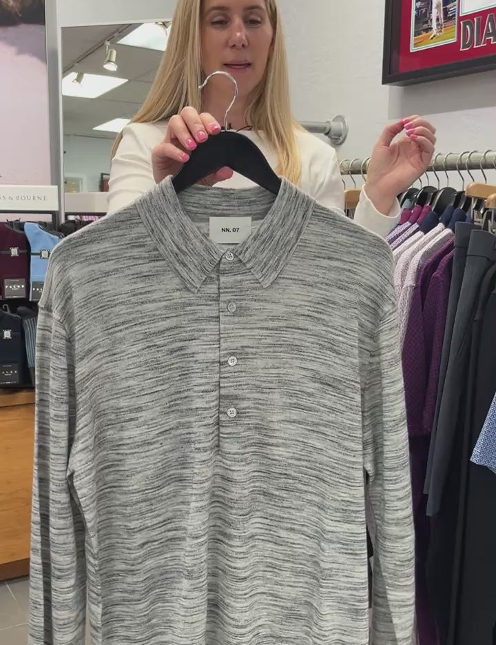 Raymond Long Sleeve in Polo Ivory NN.07 