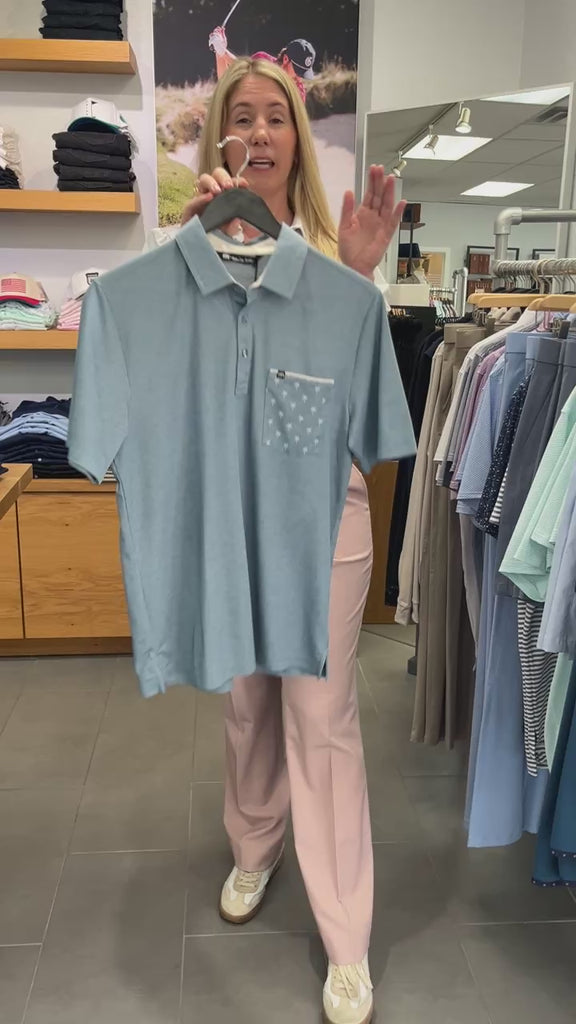 TravisMathew Polo Dark and Stormy