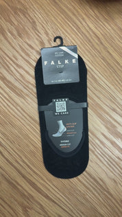 Mens no show socks black Falke