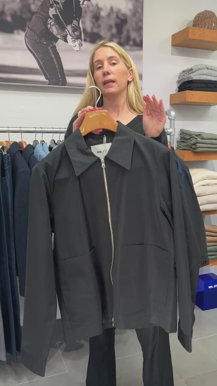 Gael Technical Jacket in Black NN07