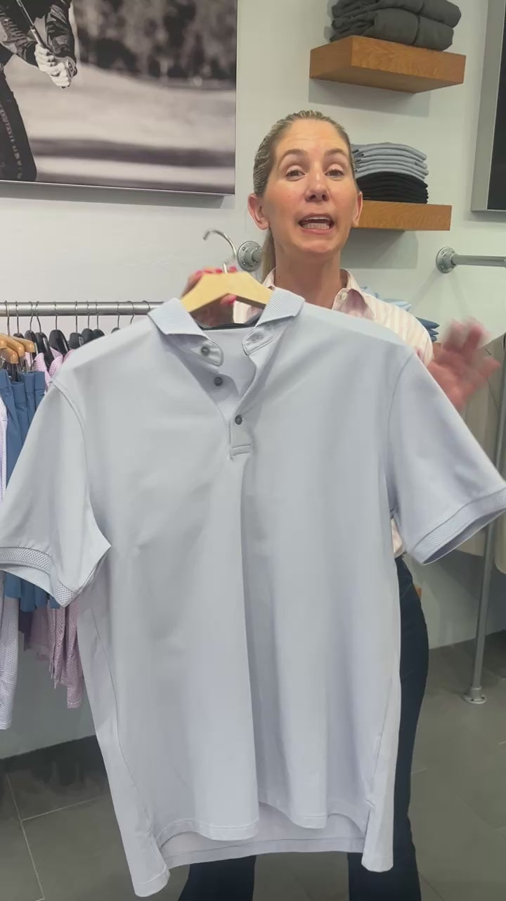 Cherokee Short Sleeve Polo Jellyfish Greyson Clothiers 