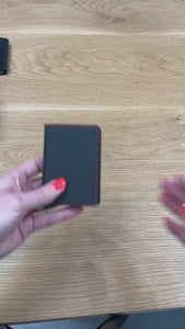 secrid black red slim wallet
