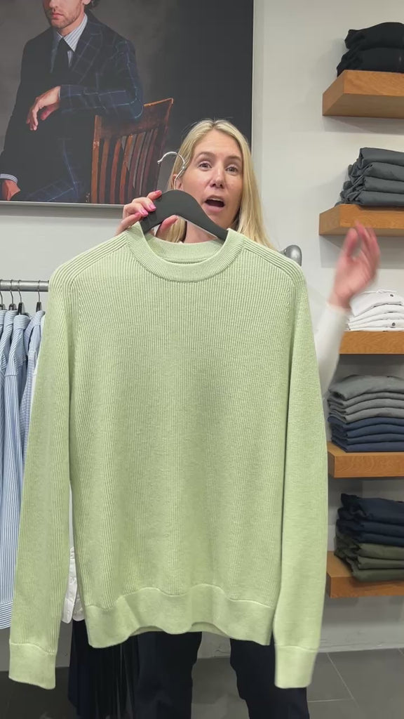 Kevin Sweater Lime Green NN07