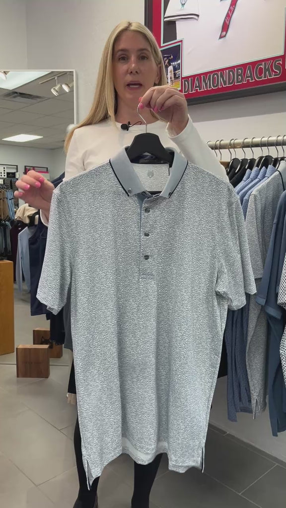 Range Short Sleeve Polo Arctic Greyson Clothiers