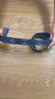 The Barker Belt - Navy & Slate | Holderness & Bourne