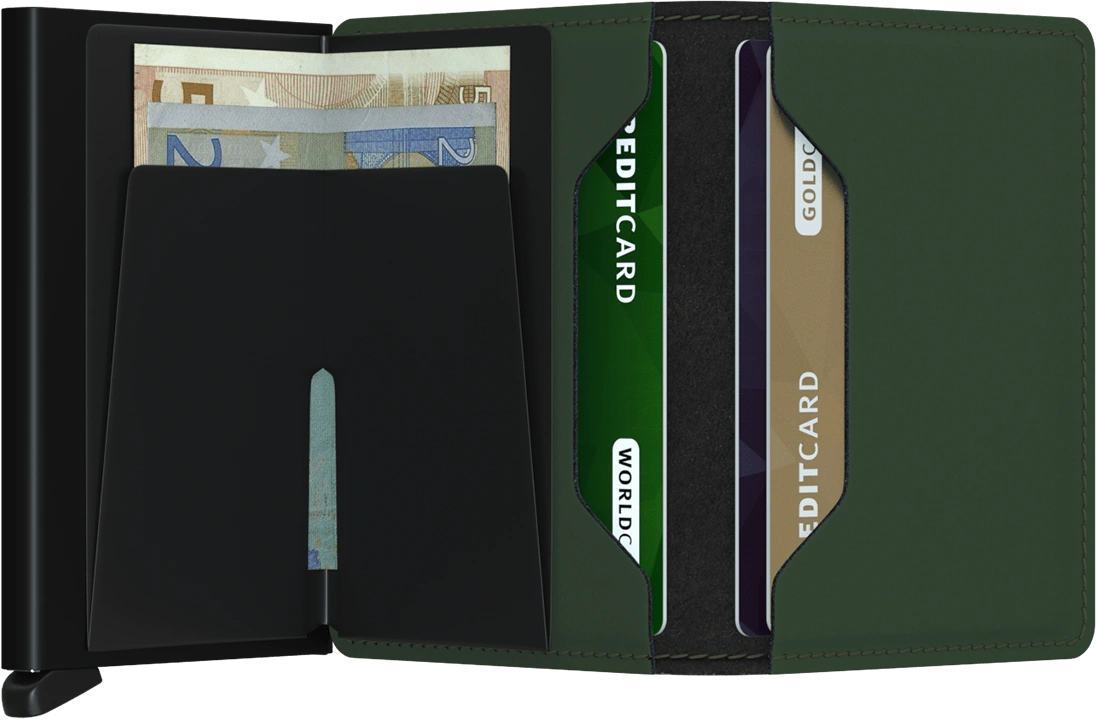 Secrid Slimwallet Green Black