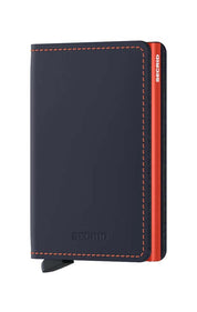 Slimwallet Matte Nightblue & Orange | Secrid