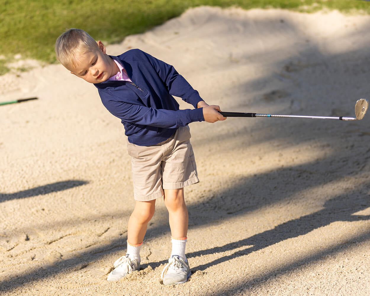 The Westland Boys Quarter-Zip - Navy