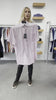 Mizzen + Main Pink Foulard Micro Print Shirt