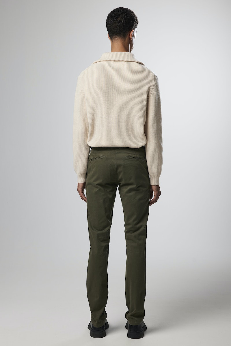 marco army green pant back