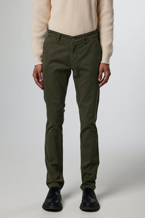 marco army green pant front
