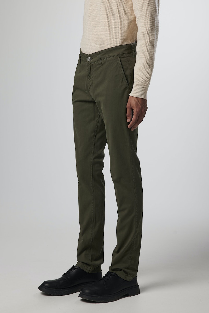 marco army green pant side