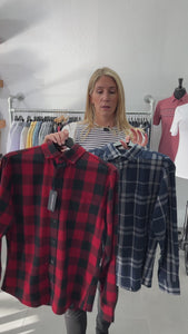 mary showing the city flannels