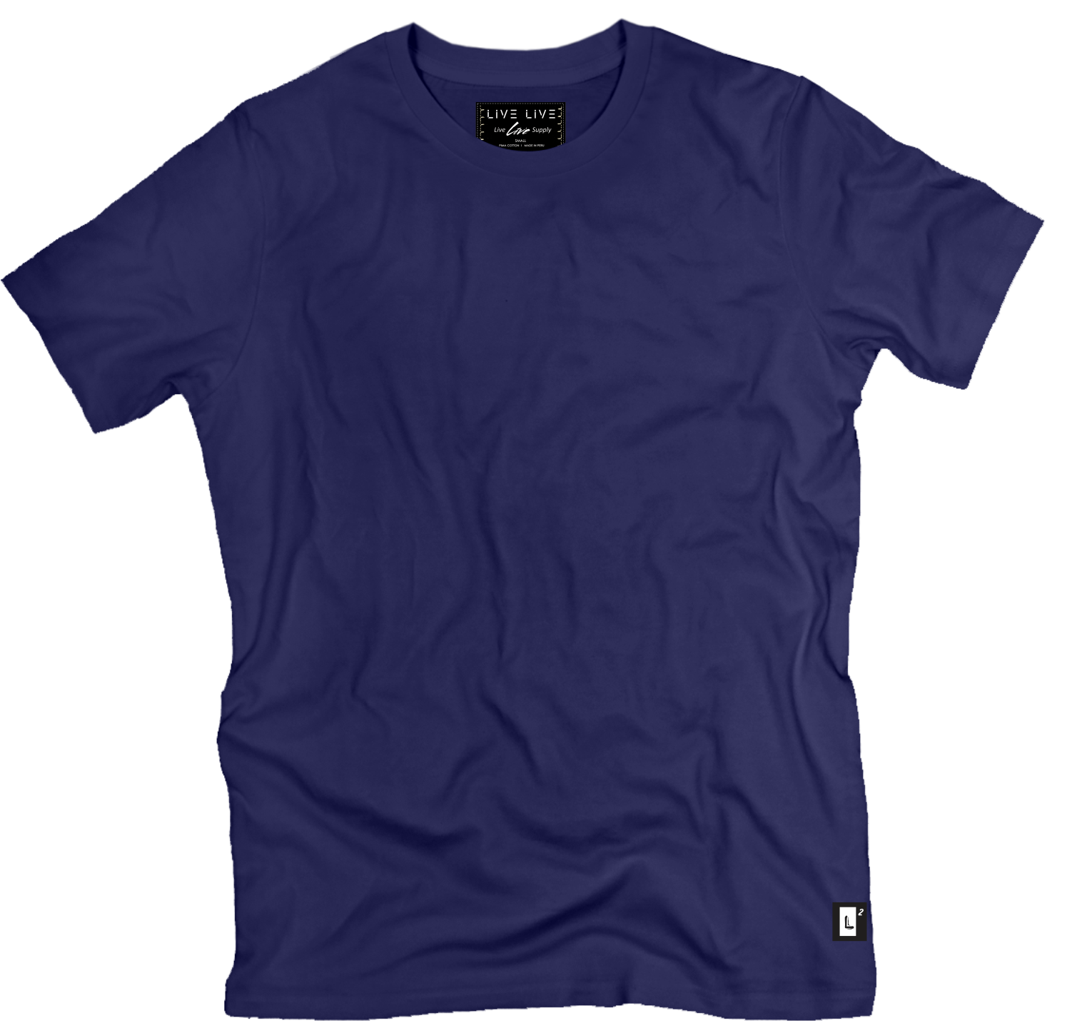 Navy Blue Crew Neck from Live Live Supply