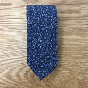 Neat Wool Floral Tie