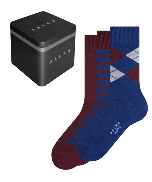 Falke 3 pack dress socks and gift box