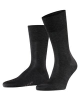 Tiago Men's Dress Sock- Charcoal | Falke