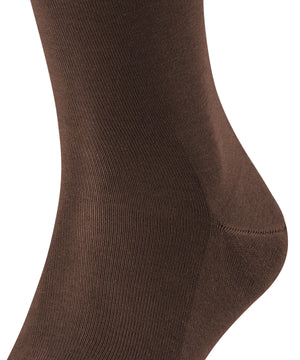 Falke Tiago knee high dress socks brown