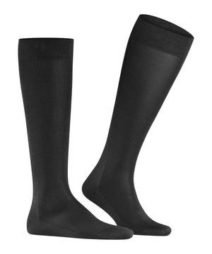 black knee-high dress sock
